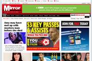 Mirror bucks the trend as newspaper sites falter in June 2011