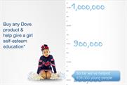 Dove: launches self-esteem activity on Facebook