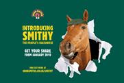 John Smith's has chosen Smithy the racehorse to front its campaign