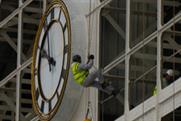 Abseilers scale Manchester Central as part of £20m redevelopment project