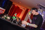 Vanilla Ice: on the decks at the NotW party