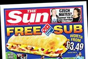 The Sun: Free Domino's sub