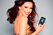 Kelly Brook: the face of LG's Opimus One smartphone