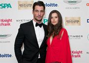 David Gandy and Sarah Macklin