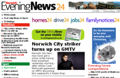 Norwich Evening News: mobile site