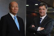 Tadashi Ishii, president & CEO of Dentsu Inc and Jerry Buhlmann, chief executive of Aegis Group