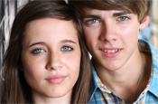 EastEnders: teenage cast members Madeline Duggan and Thomas Law