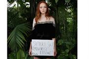 Sky and WWF enlist Lily Cole to promote Rainforest Rescue scheme