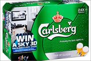 Carlsberg: partners Sky for on-pack promotion 