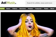 AOL Music: pop and rock music site is relaunched