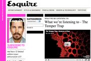 Esquire: has launched website