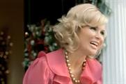 Tesco: Amanda Holden in the 2010 Christmas campaign
