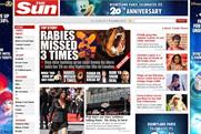 The Sun: website traffic increases 2.8% in April 