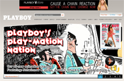 Playboy.com: new features include animation