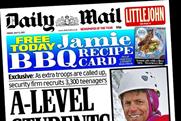 The Daily Mail: reports an average circulation of 1,939,635 in June