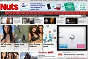 Nuts: number one website in men's lifestyle sector according to Experian Hitwise 