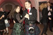 A Ceilidh dance ended the evening at Banqueting House