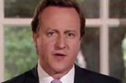 Cameron: will answer questions through Twitter