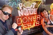 Pot Noodle kebab van campaign