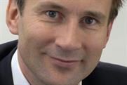 Jeremy Hunt, secretary of state for culture, Olympics, media and sport