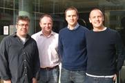 From left: UM's Phil Tattersall, Owen Lewis, Rob Bellass and Tony Mattson