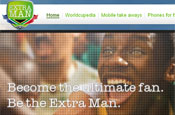 Extra Man: World Cup campaign from Sony Ericsson