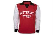 The first sponsored football shirt