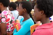 Mother's 'Girl Effect' project in Rwanda