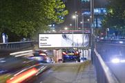 Euston Road underpass: location for two new Outdoor Plus digital screens 