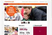 Sainsbury's: boosting its social media efforts 