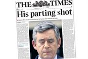 The Times: Brown's departure speech
