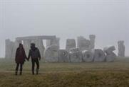 JJP Experience showcased film The Croods at Stonehenge 