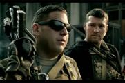 Knocked Up actor Jonah Hil and Terminator's Sam Worthington in the Modern Warfare 3 ad