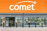 Comet: owner Kesa sells for £2