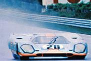 Steve McQueen racing in 1970 movie Le Mans 