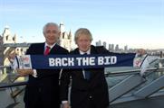 Chairman of England 2018 Lord Triesman and the Mayor