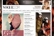 Vogue: Conde Net site