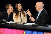 Superstar: judges Jason Donovan, Melanie C and David Grindrod
