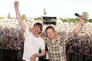Oliver and James performed together at The Big Feastival