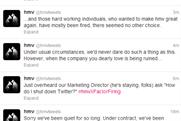 HMV: Twitter account hijacked
