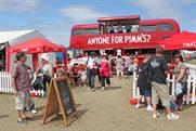 Pimm's: hopes to cash in on Royal Wedding with branded bunting