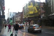 BlowUp Media: debuts Deansgate poster site with Bulmers' In The Beginning campaign