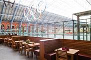 The Station Terrace at The Betjeman Arms