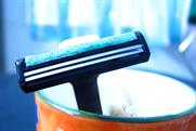 The shaving market value fell 3% to £523m in 2009