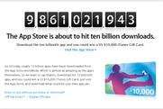 Apple app store to hit 10bn downloads