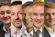 Clive Dickens, Steve Parkinson, Richard Park, Scott Taunton and Stuart Taylor