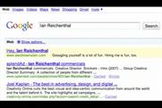 One of Brownstein's Google ads