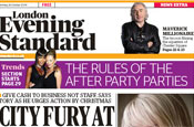 Evening Standard:now a free distribution paper