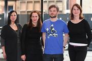 Meteorite appoints (l-r) Nykeeta Barakakoti, Kate Ward, Ben Cook and Vicky Hope