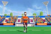 Sainsbury's: rolls out blind football-based game